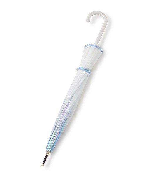 ROPE' PICNIC（ロペピクニック）の「【Wpc.】マーメイドアンブレラビニール傘（長傘・レディース・ホワイト系/サックス/ラベンダー・F）」の11枚目の写真