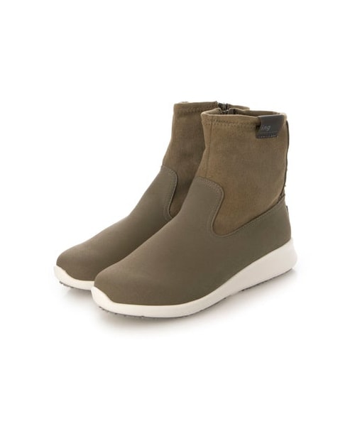 ing(イング)の「イング ing 【レイン・スノー対応】ストレッチスニーカーブーツ (レインシューズ・レディース・BL/GY/OK/BLB・S/22.5cm/M/23.5cm/L/24.5cm/LL/25cm)」の11枚目の写真