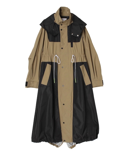 UN3D.（アンスリード）の「LIGHT MOUNTAIN CT（マウンテンパーカー・レディース・ベージュ/カーキ/ブラック・38/36）」の9枚目の写真