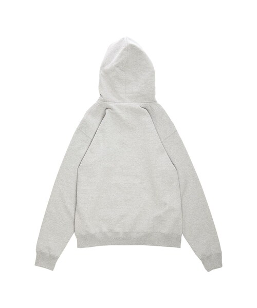 bonjour records(ボンジュールレコーズ)の「vowels/バウルズ Classic Hoodie(パーカー・レディース・グレー・2/3)」の4枚目の写真