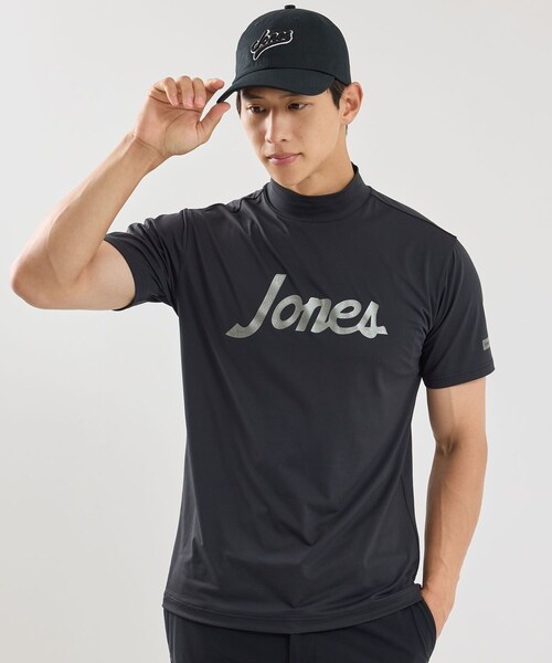 ROPE'(ロペ)の「【JONESコラボ】半袖モックネックシャツ(Tシャツ/カットソー・レディース・ブラック/ホワイト・L/M/S/XL)」の19枚目の写真