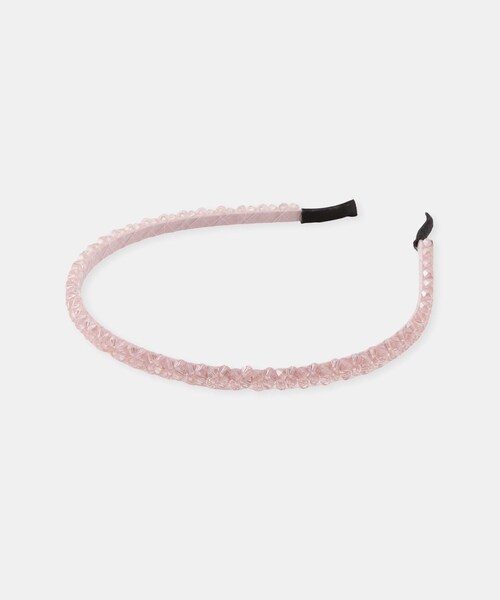 ROPE' PICNIC(ロペピクニック)の「【KIDS/キッズ】クリアビーズカチューシャ(カチューシャ・キッズ・チャコール/サックス/ピンク・F)」の3枚目の写真