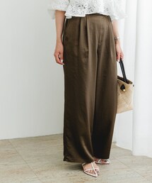 URBAN RESEARCH ROSSO | F by ROSSO　サテンイージーパンツ(その他パンツ)