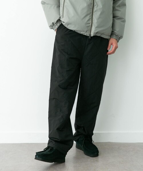 URBAN RESEARCH Sonny Label（アーバンリサーチサニーレーベル）の「キルティング中綿イージーパンツ（その他パンツ・メンズ・ブラック/カーキ・M/L）」の5枚目の写真