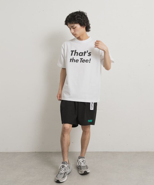 THE GOODLAND MARKET（ザグッドランドマーケット）の「『一部別注カラー』That’s　The Tee Thats（Tシャツ/カットソー・メンズ・white/black/別注beige・M/L/XL）」の14枚目の写真