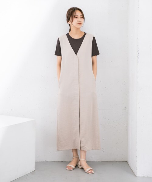 KBF(ケイビーエフ)の「コンパクトベーシックTシャツ(Tシャツ/カットソー・レディース・BLUE/IVORY/ORANGE/D.BROWN・one)」の16枚目の写真