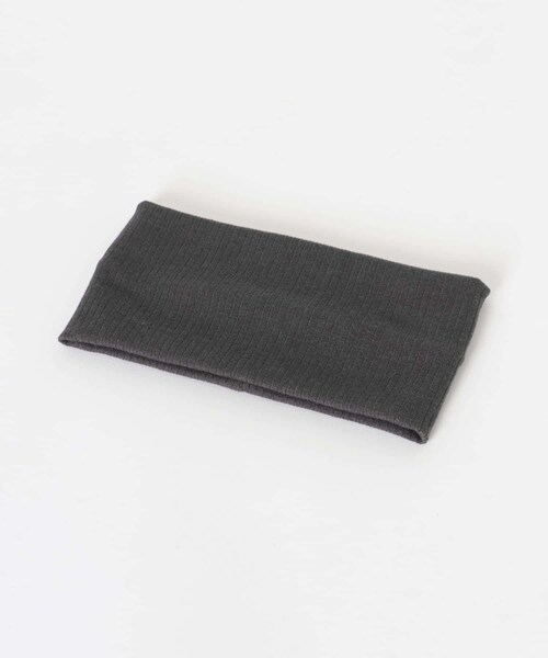 URBAN RESEARCH（アーバンリサーチ）の「decor『デコール』　Rib Wide Hairband（ヘアバンド・レディース・GRAY/BLACK/BROWN・-）」の16枚目の写真