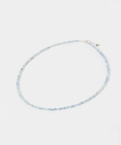 URBAN RESEARCH(アーバンリサーチ)の「decor『デコール』 AQUAMARINE BEAD NECKLACE(ネックレス・レディース・AQUAMARINE・-)」の5枚目の写真