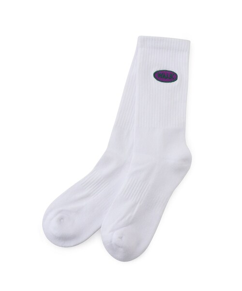 ADAM ET ROPE'(アダムエロペ)の「【WALK IN PARIS/ウォーク イン パリス】Les chaussettes 1992(ソックス/靴下・メンズ・ホワイト・L/M)」の2枚目の写真