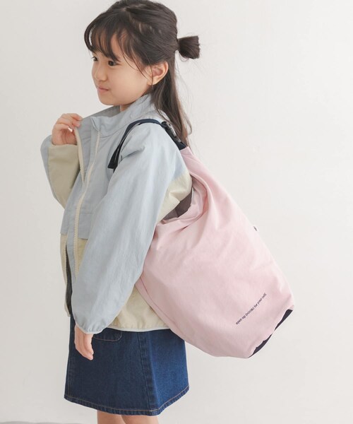 URBAN RESEARCH DOORS(アーバンリサーチドアーズ)の「撥水ロールアップバッグ(KIDS)(その他・キッズ・NVY×GRN/PNK×NVY・One)」の11枚目の写真