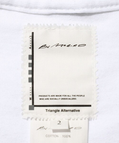ADAM ET ROPE'(アダムエロペ)の「【BLACKBIRD/ブラックバード】short sleeve cutsewn 05(Tシャツ/カットソー・メンズ・ブラック/ホワイト・0/1/2)」の14枚目の写真