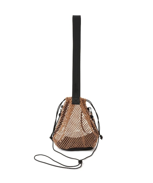 ADAM ET ROPE'(アダムエロペ)の「【Speedo(スピード)】Mesh Purse Bag(ショルダーバッグ・レディース・ブラック/キャメル・F)」の3枚目の写真