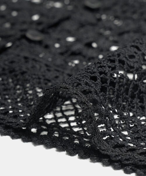 ROPE' PICNIC（ロペピクニック）の「【KIDS/キッズ】フロントボタンレースジレベスト/リンクコーデ（ベスト・キッズ・ブラック/ホワイト・L/M/S）」の22枚目の写真