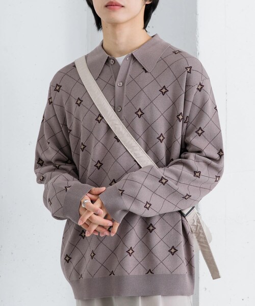SENSE OF PLACE by URBAN RESEARCH（センスオブプレイスバイアーバンリサーチ）の「パデットキルトミニショルダーバッグ（ショルダーバッグ・メンズ・CHARCOAL/BLACK/GREIGE・one）」の18枚目の写真