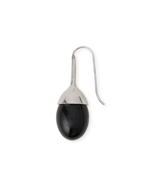 ADAM ET ROPE'(アダムエロペ)の「【EMOELLE】Acorn motif earrings(ピアス(両耳用)・レディース・ブラック系・F)」の5枚目の写真