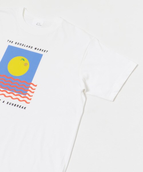THE GOODLAND MARKET（ザグッドランドマーケット）の「ザ グッドランド マーケット　ORANGE SUNSHINE（Tシャツ/カットソー・メンズ・WHITE/PURPLE・S/M/L）」の10枚目の写真