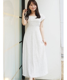 MERCURYDUO | ランダムドットナローワンピース(ワンピース)