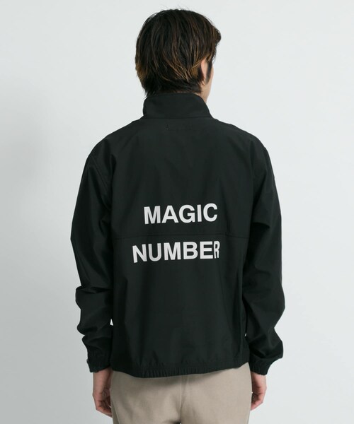 URBAN RESEARCH Sonny Label（アーバンリサーチサニーレーベル）の「MAGIC NUMBER　STRETCH TRACK BLOUSON∴（ブルゾン・メンズ・BLACK/BEIGE・M/L）」の8枚目の写真