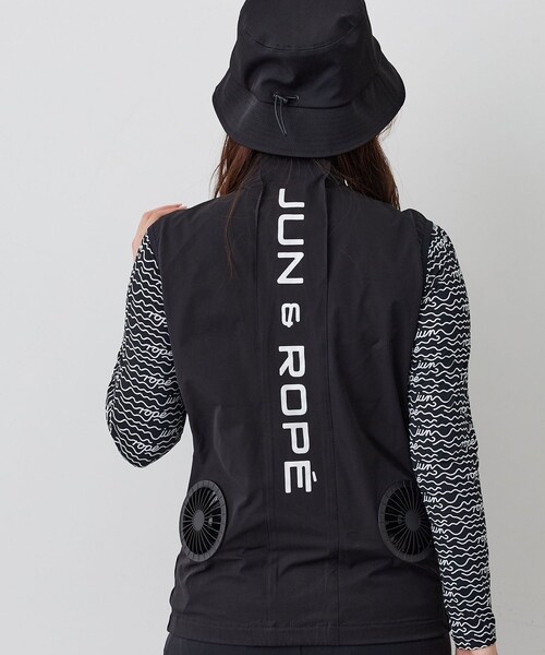 ROPE'（ロペ）の「ファン付きベスト/UV（その他アウター・レディース・ブラック/ホワイト・L/M/S/XL）」の16枚目の写真
