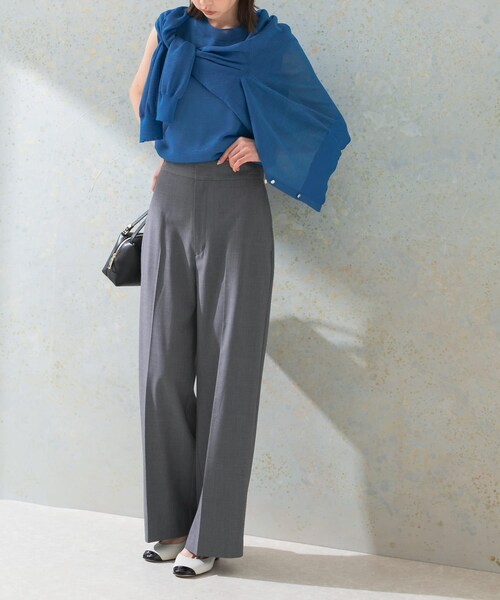 URBAN RESEARCH ROSSO（アーバンリサーチロッソ）の「ストレートスラックス（その他パンツ・レディース・GRAY/CAMEL・36/38/TALL）」の5枚目の写真