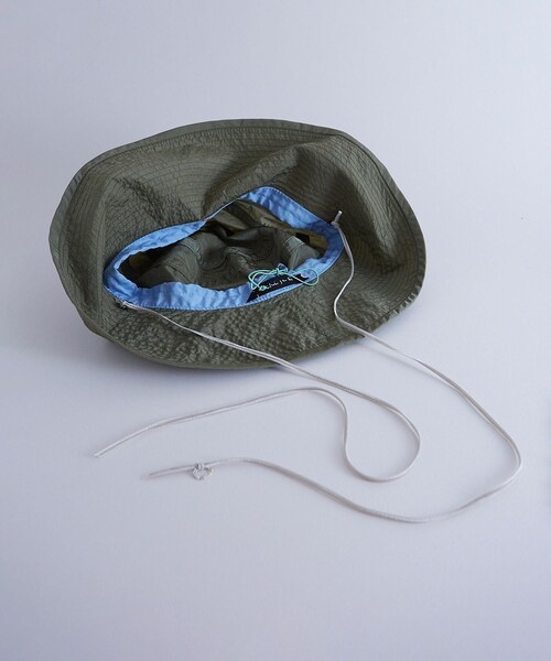 ADAM ET ROPE'（アダムエロペ）の「【J'aDoRe・一部店舗限定】【chisaki（チサキ）】Hana（ハット・レディース・ホワイト系/オリーブ・F）」の10枚目の写真