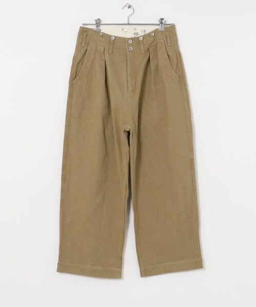 URBAN RESEARCH（アーバンリサーチ）の「Gurank　Rope dyeing work pants（その他パンツ・メンズ・KHAKI/BLACK・2/3）」の14枚目の写真