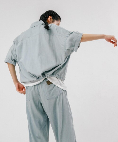 EKAL(エカル)の「『別注』Wrangler×EKAL ライトデニムワークシャツ(シャツ/ブラウス・レディース・USED/O.W・Free)」の10枚目の写真