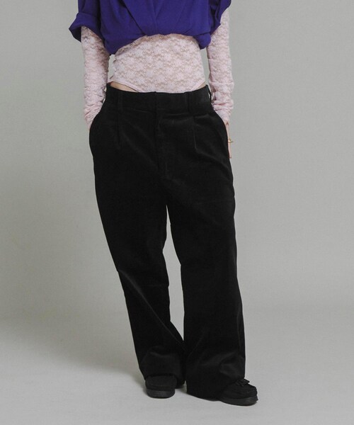 URBAN RESEARCH（アーバンリサーチ）の「coupronde　corduroy pants（その他パンツ・メンズ・BLACK/NAVY/BLUE・46/48/50）」の4枚目の写真