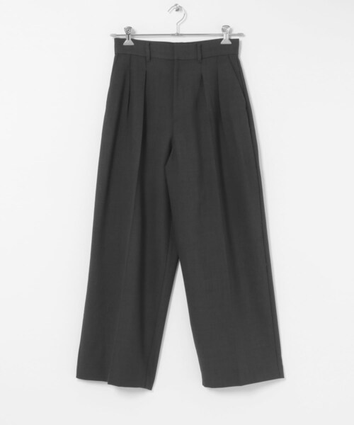 THE GOODLAND MARKET（ザグッドランドマーケット）の「cwtch　2TUCK WOOL SLACKS（その他パンツ・レディース・GRAY/CHARCOAL・1/2）」の11枚目の写真