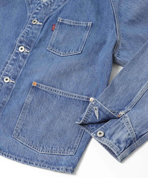 URBAN RESEARCH Sonny Label（アーバンリサーチサニーレーベル）の「LEVI’S　UNION ENGINEER CARDIGAN（デニムジャケット・レディース・HIGHLIGHTS・S）」の4枚目の写真
