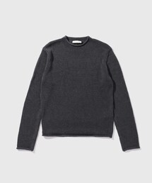【AMOMENTO/アモーメント】 PAPER YARN PULLOVER