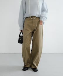 URBAN RESEARCH（アーバンリサーチ）の「コットンサテンカットオフカーブパンツ（その他パンツ・レディース）」