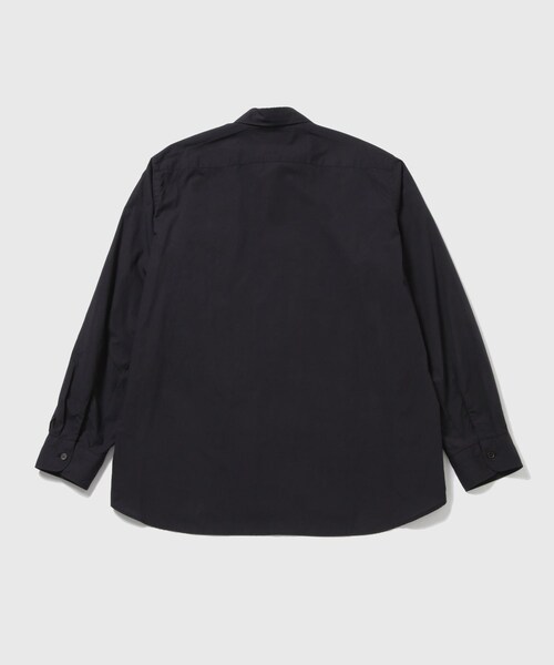 ADAM ET ROPE'（アダムエロペ）の「【Sea Island Cotton】レギュラーカラーシャツ（シャツ/ブラウス・メンズ・ホワイト/ネイビー/ネイビー系/サックス・L/M）」の18枚目の写真