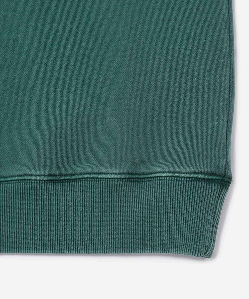 Saturdays NYC（サタデーズ ニューヨークシティ ）の「PIGMENT DYE SLASH SWEAT S/S TEE（Tシャツ/カットソー・メンズ・ブラック系/モスグリーン/サックス/ワイン系・L/M/S/XL）」の20枚目の写真