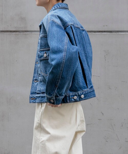 URBAN RESEARCH DOORS（アーバンリサーチドアーズ）の「FORK&SPOON　JFデニムジャケット（デニムジャケット・レディース・ONEWASH/USED・1）」の20枚目の写真