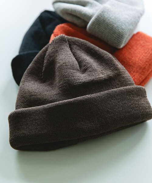 URBAN RESEARCH DOORS（アーバンリサーチドアーズ）の「SSロールワッチ（ニットキャップ/ビーニー・メンズ・BLACK/GRAY/WALNUT/ORANGE・-）」の3枚目の写真