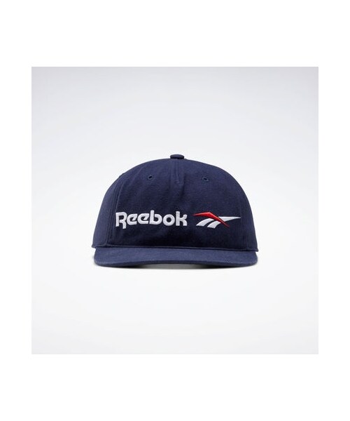 Reebok（リーボック）の「クラシックス ベクター フラット ピーク キャップ / Classics Vector Flat Peak Cap （ファッション雑貨・メンズ・GP0128/GP0129/GG6710/GG6709・JPS/JPSS/SS）」の2枚目の写真