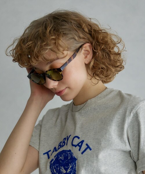 URBAN RESEARCH（アーバンリサーチ）の「jugaad 14　COVE CLEAR-l.green（メガネ・レディース・tortoise/d.brown/grey・-）」の16枚目の写真