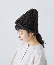 かぐれ | ペルーアランワッチキャップ(ニットキャップ/ビーニー)