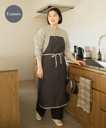 URBAN RESEARCH DOORS | 『別注』fog linen work×DOORS　リネンパイピングエプロン(キッチンツール)