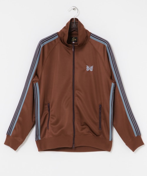 URBAN RESEARCH（アーバンリサーチ）の「Needles　TRACK JACKET（ブルゾン・メンズ・RUST/GREEN/CHARCOAL・S/M）」の2枚目の写真