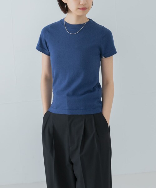 URBAN RESEARCH(アーバンリサーチ)の「Extreme Cashmere america(ニット/セーター・レディース・manicure/snow/raven/eggshell/saffire・-)」の4枚目の写真