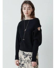 LAGUNAMOON | カットアウトニットプルオーバー(ニット/セーター)