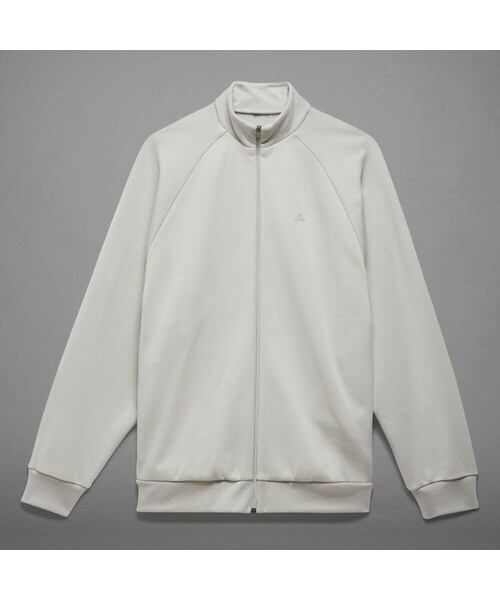 adidas(アディダス)の「アディダス バスケットボール 001 トラックジャケット(トップス・メンズ・メタルグレー/クラウドホワイト/ハローグリーン/グレー/ホワイト/グリーン・XS/M/XL/2XL/4XL/S/L/2XS/3XL)」の2枚目の写真