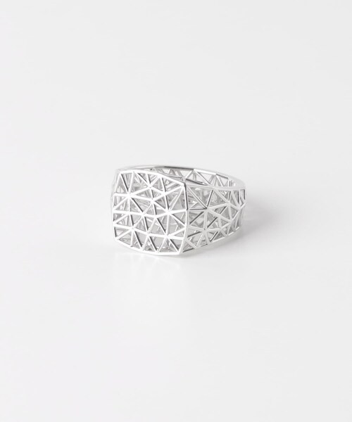 URBAN RESEARCH(アーバンリサーチ)の「TOM WOOD Mesh Ring (M)(リング・メンズ・SILVER・58/60)」の1枚目の写真