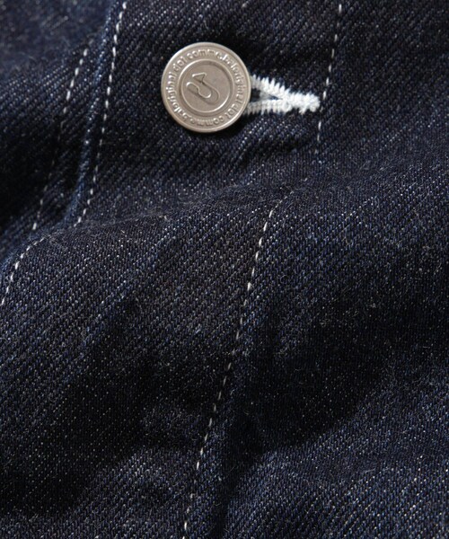 ADAM ET ROPE'(アダムエロペ)の「【BAL/バル】CARB POCKET DENIM JACKET(デニムジャケット・メンズ・ブラック/ネイビー・2/3)」の17枚目の写真