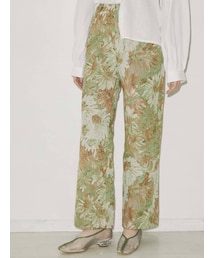 merry jenny | floralジャガードパンツ(その他パンツ)