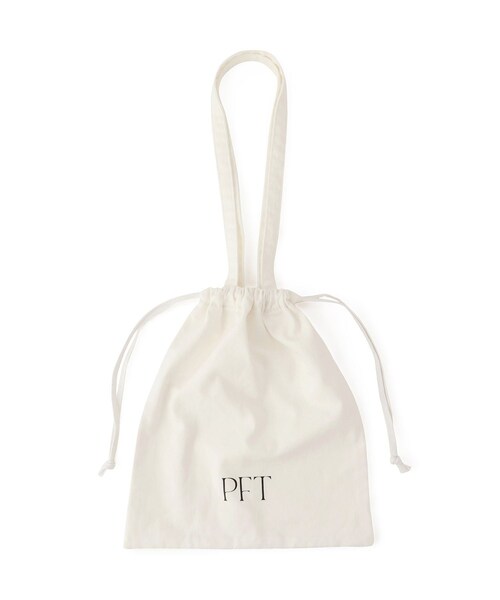 ADAM ET ROPE'(アダムエロペ)の「【PFT】Drawstrig Mini Pochette(ショルダーバッグ・レディース・ブラック/ブラウン・F)」の19枚目の写真