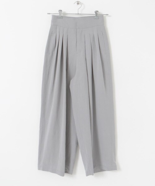 URBAN RESEARCH ROSSO（アーバンリサーチロッソ）の「ライトタックパンツ（その他パンツ・レディース・L.GRAY/OFF WHITE・36/38）」の22枚目の写真