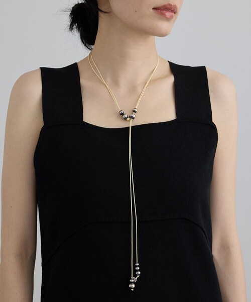 ADAM ET ROPE'(アダムエロペ)の「【J'aDoRe・店舗限定】【ERICKA NICOLAS BEGAY】コード×シルバーボールネックレス(ネックレス・レディース・その他・F)」の19枚目の写真